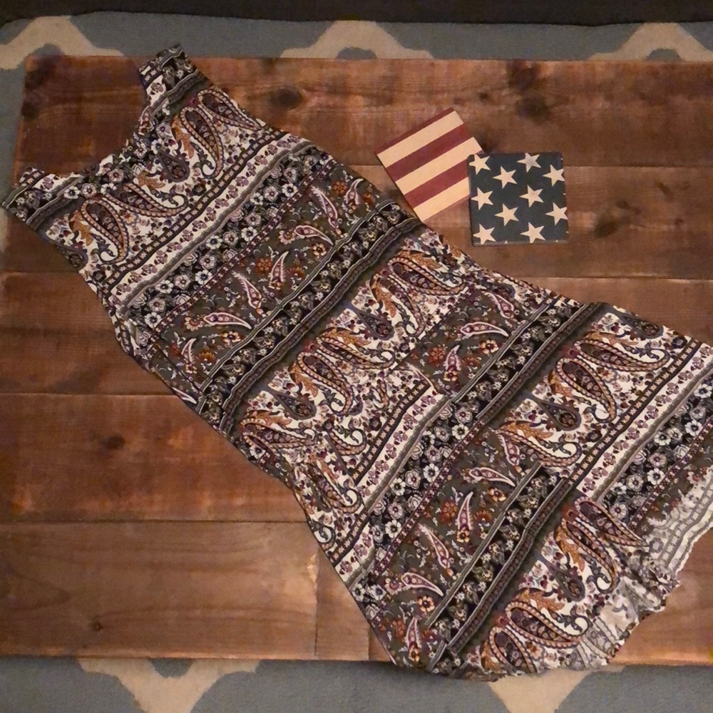 PINK ROSE Pattern Romper